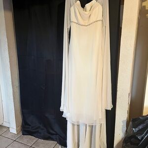 Jim Hjelm Wedding Dress Ivory size‎ 14